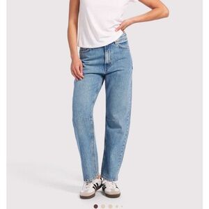 nuuds Women's Jeans - The Relaxed Taper in wash “Addison”